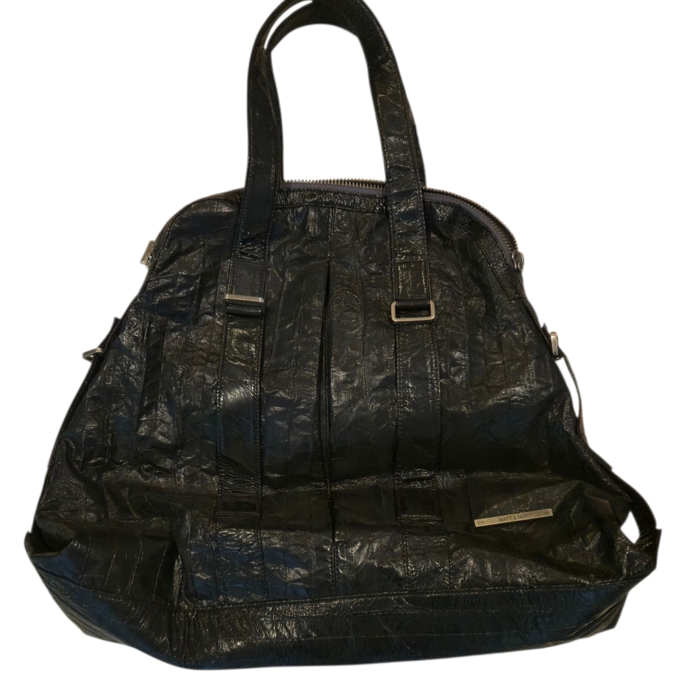 Matt & Nat Black Satchel Bag